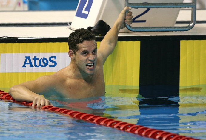 Thiago Pereira 200m medley natação Pan de Toronto (Foto: Satiro Sodré / SSPress)