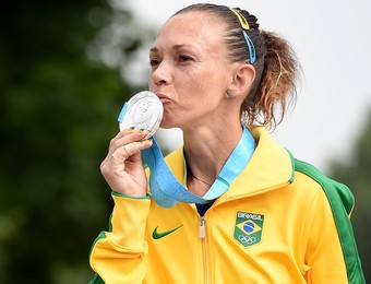 Adriana Aparecida dos Santos maratona feminina Jogos Pan Americanos Toronto (Foto: Harry How/ Getty Images Sport)