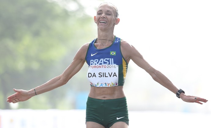 Adriana Aparecida dos Santos maratona feminina Jogos Pan Americanos Toronto (Foto: Harry How/ Getty Images Sport)