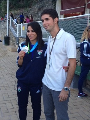 Ingrid Oliveira Saltos Ornamentais Pan Fluminense (Foto: Fabricio Marques)