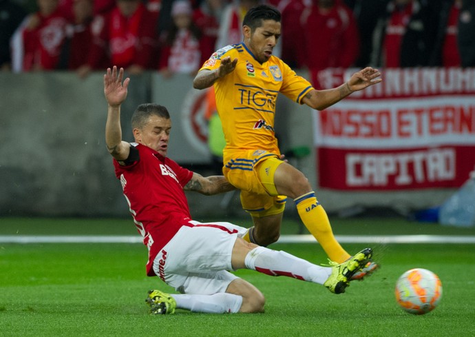 Inter Tigres Libertadores Beira-Rio jogo Internacional D'Alessandro (Foto: Alexandre Lops/Divulgação Inter)