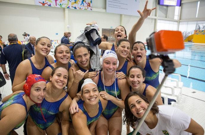 Bronze Polo Aquatico feminino Brasil Pan-Americano (Foto: Jonne Roriz/Exemplus/COB)