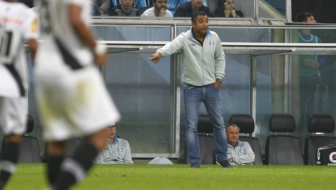 grêmio vasco roger machado arena (Foto: Lucas Uebel/Grêmio FBPA)