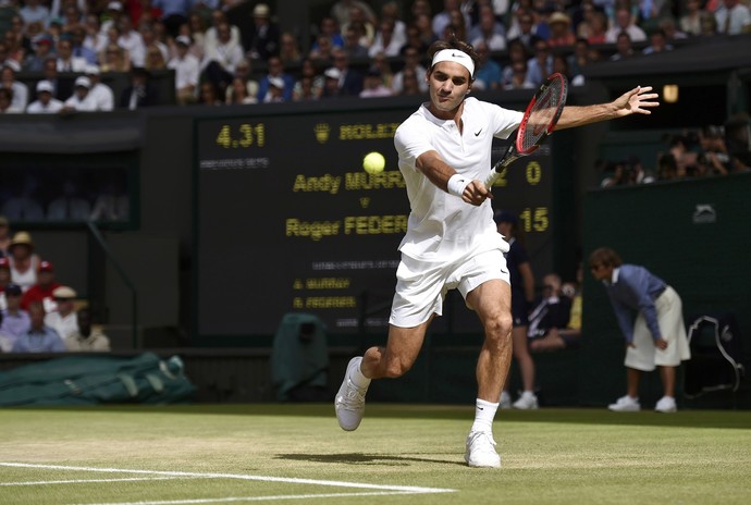 Federer x Murray - Wimbledon (Foto: Reuters)