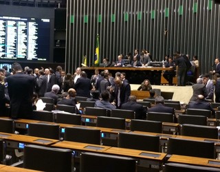 Votação da MP do Futebol em Brasília (Foto: Fabrício Marques)