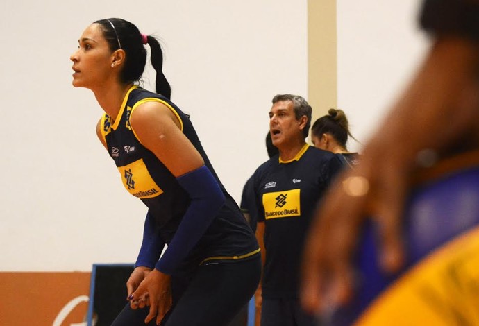 Jaqueline, seleção brasileira de vôlei, Saquarema (Foto: Alexandre Arruda/CBV)