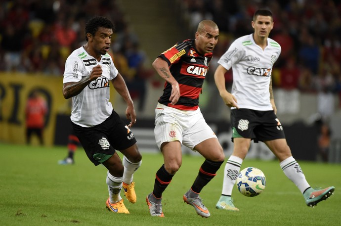 Emerson Flamengo x Figueirense Maracanã (Foto: André Durão)