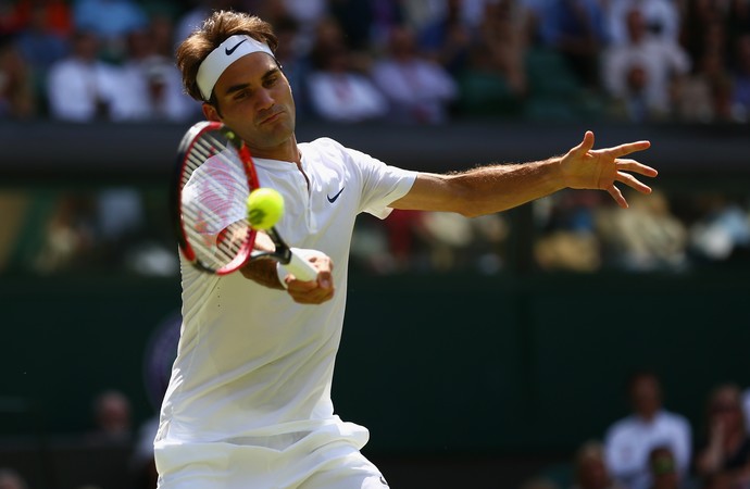 Roger Federer x Sam Groth, Wimbledon 2015 (Foto: Getty Images)