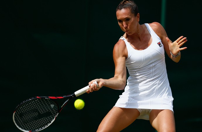 Petra Kvitova x Jelena Jankovic, Wimbledon 2015 (Foto: Getty Images)