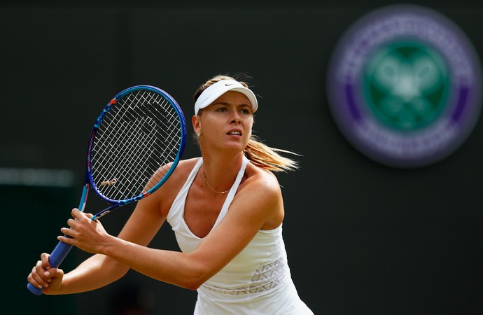 Maria Sharapova x Irina Begu, Wimbledon 2015 (Foto: Getty Images)