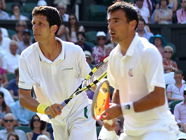 tênis marcelo melo dodig wimbledon (Foto: Ron Angle / Vipcomm)