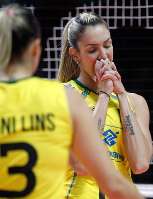 Thaisa, Brasil x EUA, Mundial de Vôlei (Foto: AP)