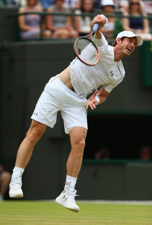 Andy Murray x Robin Haase - Wimbledon 2015 (Foto: Getty Images)