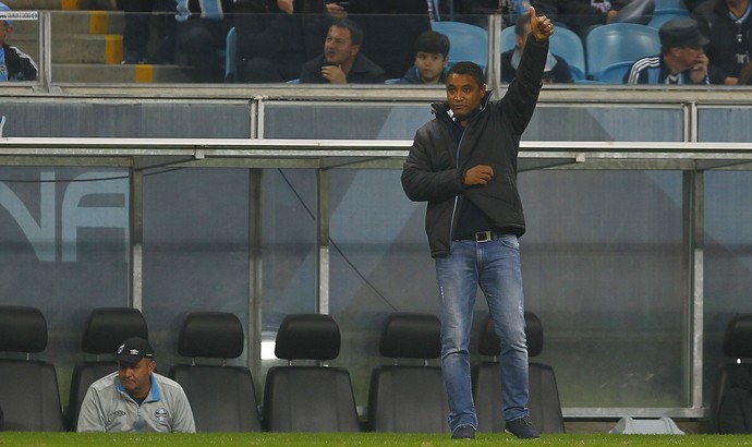 Grêmio x Cruzeiro Brasileirão Arena do Grêmio Arena Grêmio Roger Machado (Foto: Lucas Uebel/ Divulgação Grêmio)