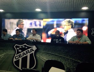 geninho, anúncio, coletiva, ceará (Foto: Yngrid Matsunobu)