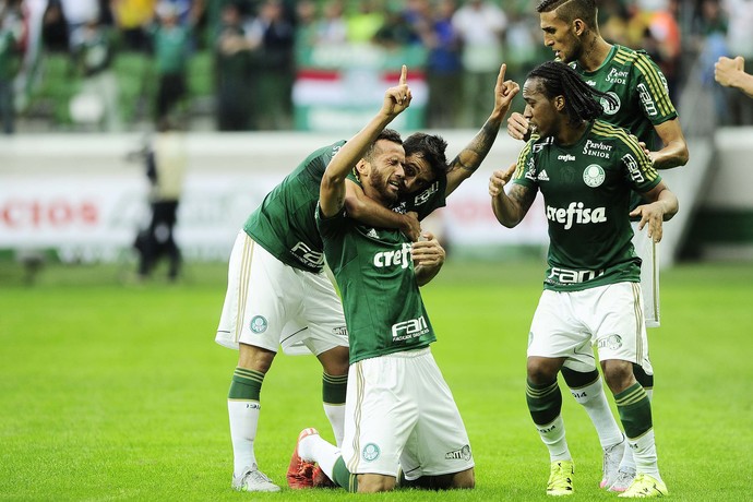 leandro pereira palmeiras x são paulo (Foto: Marcos Ribolli)