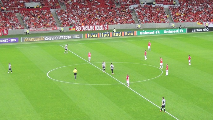 Inter Santos Beira-Rio (Foto: Tomás Hammes / GloboEsporte.com)