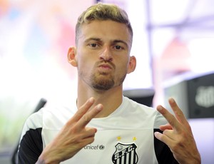 Lucas Lima - Santos (Foto: Ivan Storti / Divulgação Santos FC)