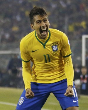 Roberto Firmino gol Brasil x Venezuela (Foto: Reuters)