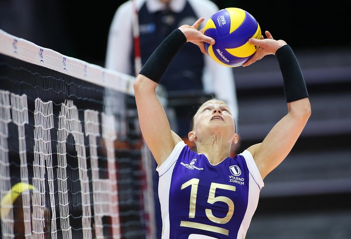 Courtney Thompson Rio Vôlei EUA (Foto: Divulgação FIVB)