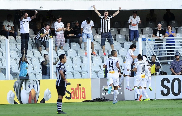 Santos x Corinthians (Foto: Marcos Ribolli)