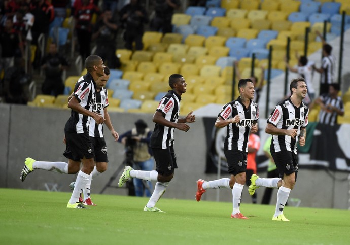 Gol do Atlético contra o Flamengo no Maracanã (Foto: André Durão)