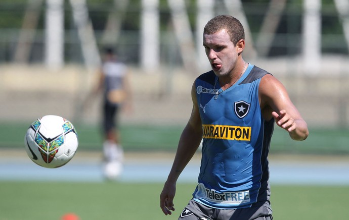 Marcelo Mattos treino Botafogo (Foto: Satiro Sodre/SSPress)