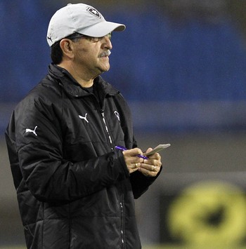 René Simões, Botafogo x Boa Esporte (Foto: Vitor Silva / SSPress)