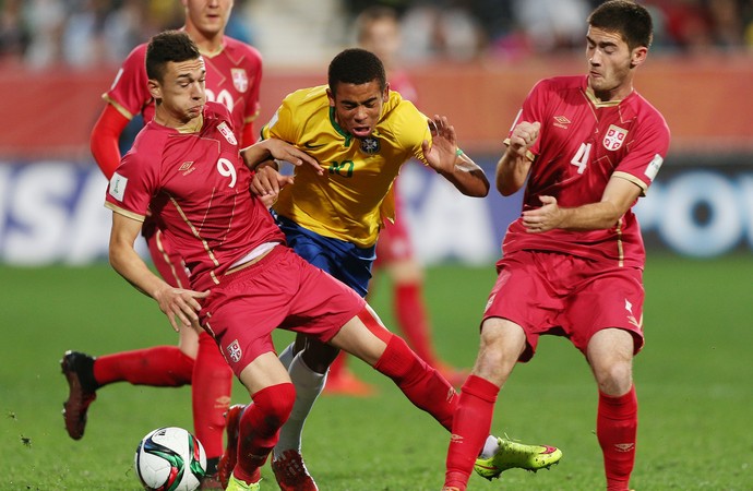 Brasil x Sérvia Mundial sub-20 Gabriel Jesus - AP (Foto: AP)