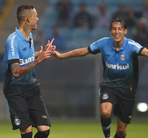 Grêmio x Corinthians Grêmio Luan Grêmio Arena Grêmio (Foto: Lucas Uebel/Grêmio)