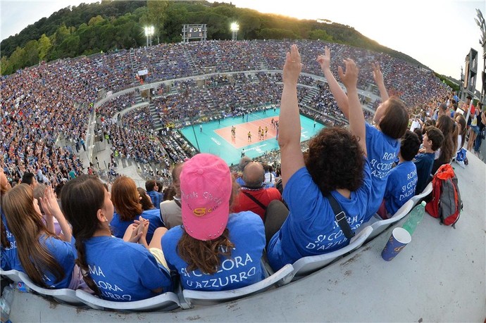 Brasil x Itália liga mundial vôlei (Foto: Divulgação / FIVB)