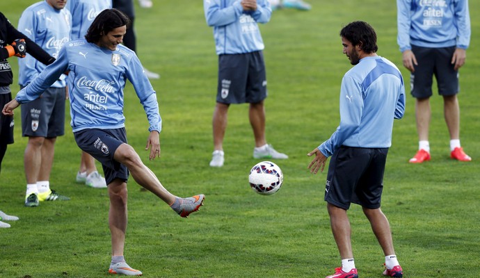 Uruguai treino (Foto: Reuters )