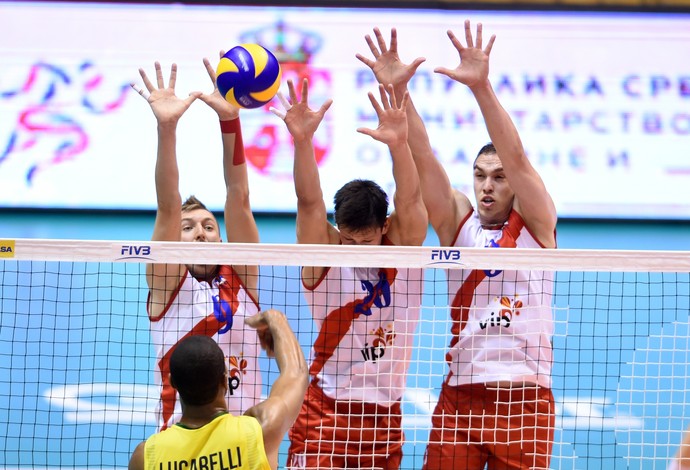 Seleção brasileira de vôlei - Lucarelli (Foto: Divulgação/fivb)