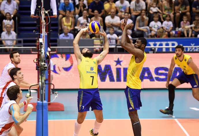 Seleção brasileira de vôlei (Foto: Divulgação/fivb)