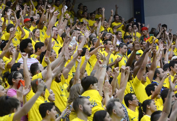 Brasil x Japão torcida vôlei (Foto: Divulgação/CBV)