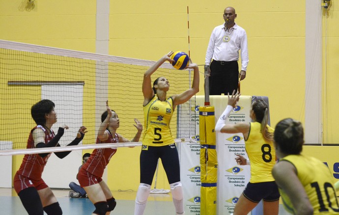 Brasil x Japão amistoso vôlei (Foto: Alexandre Arruda/CBV)