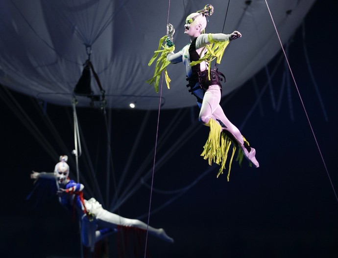 Festa de abertura Copa América (Foto: AP)