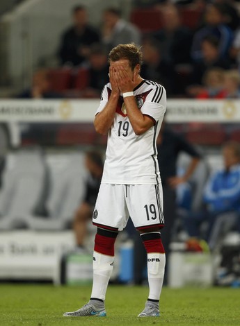 Mario Goetze Alemanha x Estados Unidos (Foto: Reuters)