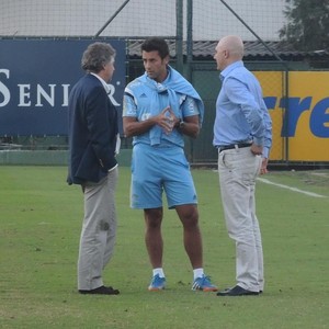 Paulo Nobre Alberto Valentim Mauricio Galiotte Palmeiras (Foto: Felipe Zito)