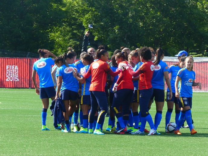 seleção feminina - mundial - brasil (Foto: Cíntia Barlem)