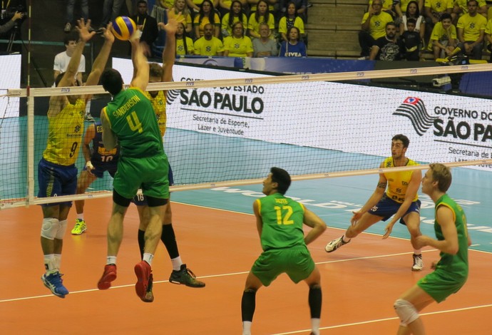 Brasil x Austrália, vôlei, Liga Mundial (Foto: Danielle Rocha)