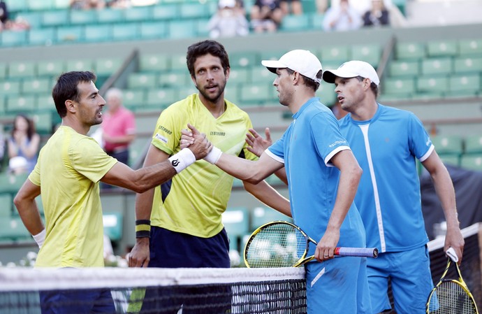 tênis Ivan Dodig Marcelo Melo irmãos Bryan Roland Garros (Foto: EFE)