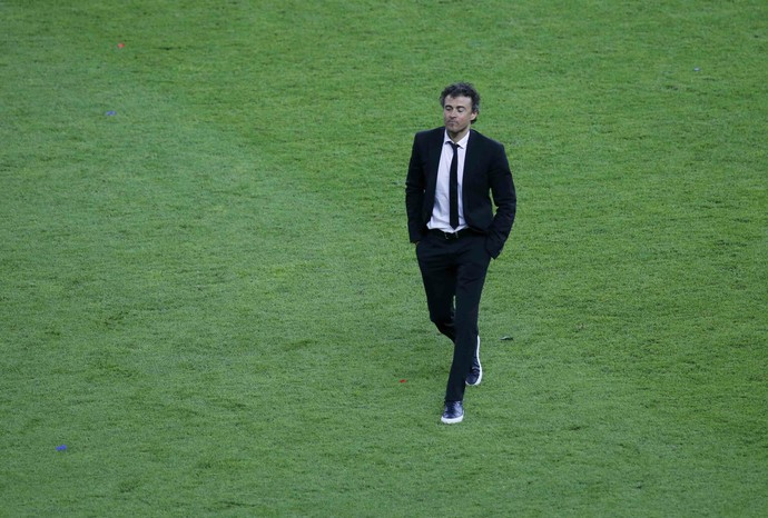 Luis Enrique, Juventus x Barcelona final Liga dos Campeões (Foto: Agência Reuters)