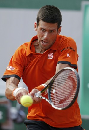 Novak Djokovic x Andy Murray na semifinal em Roland Garros 2015 (Foto: Reuters)