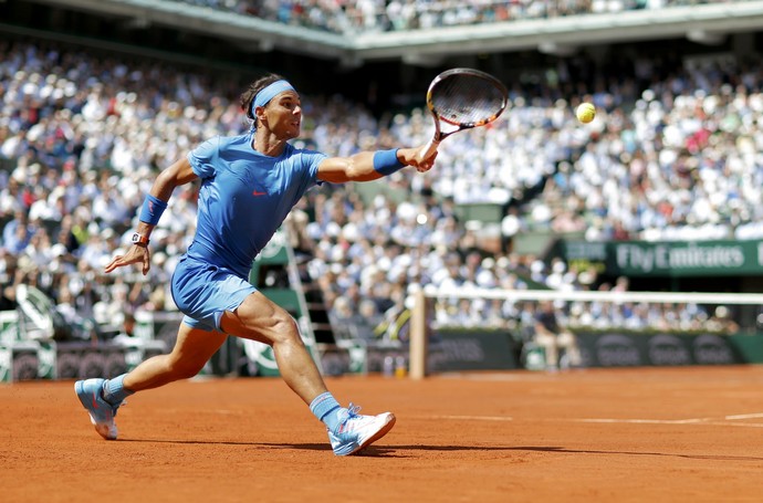 Novak Djokovic x Rafael Nadal em Roland Garros 2015 (Foto: Reuters)