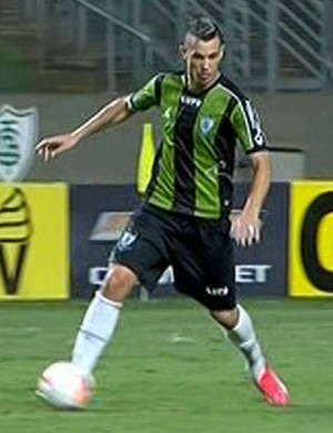 Marcelo Toscano - América-MG 1x0 Sampaio (Foto: Reprodução / Premiere FC)