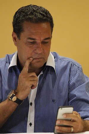 Vanderlei Luxemburgo coletiva despedida Flamengo (Foto: ANDRÉ MOURÃO/AGÊNCIA O DIA/ESTADÃO CONTEÚDO)