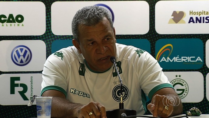 Hélio dos Anjos - técnico do Goiás (Foto: Reprodução / TV Anhanguera)