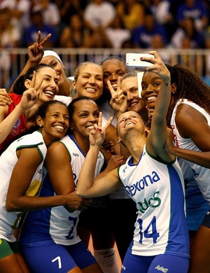 Selfie despedida da Fofão (Foto: Cinara Piccolo/Divulgação)