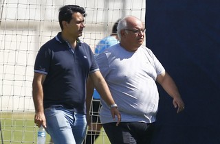 Rui Costa Romildo Bolzan Grêmio (Foto: Lucas Uebel / Grêmio FBPA)